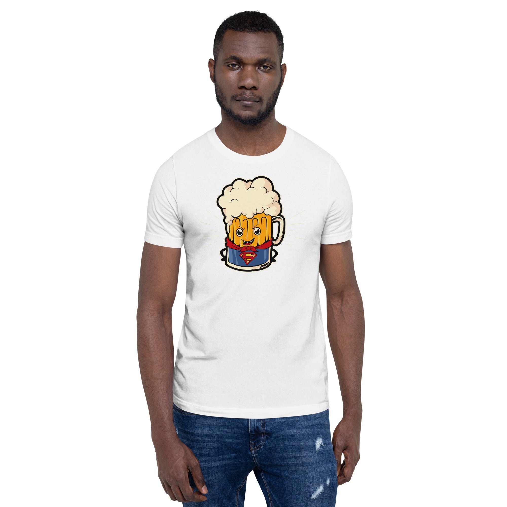 T-shirt unisexe Super Bière