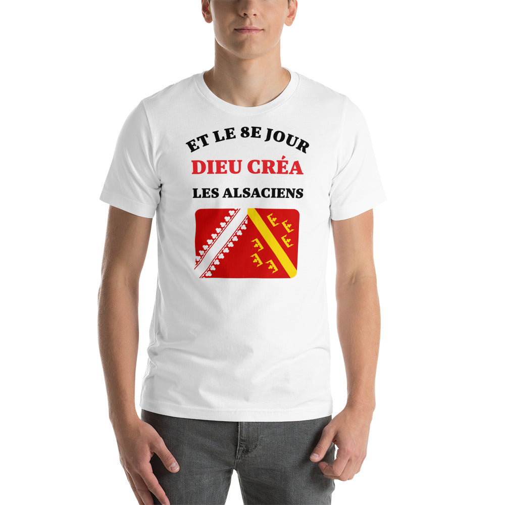 T-shirt unisexe Et Le 8E Jour (Lettrage foncé)