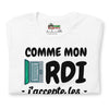 T-shirt unisexe Comme Mon Ordi (Lettrage foncé)