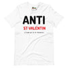 T-shirt unisexe Anti St Valentin