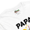 T-shirt Papa au Rhum (Lettrage noir)