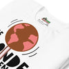 T-shirt unisexe Le Monde Part En Sucette (Lettrage foncé)