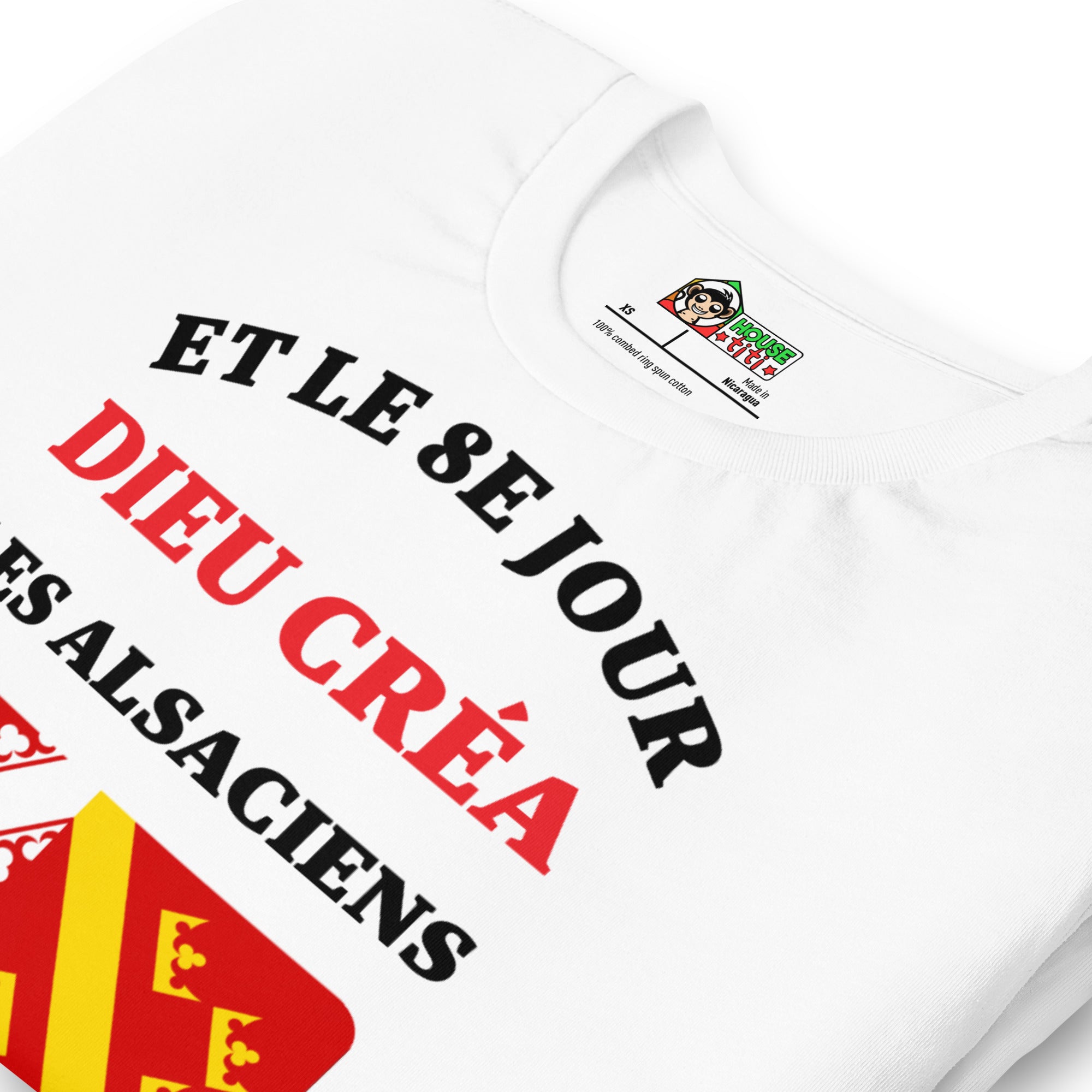 T-shirt unisexe Et Le 8E Jour (Lettrage foncé)