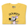 T-shirt Souris à La Vie Unisexe à Manches Courtes