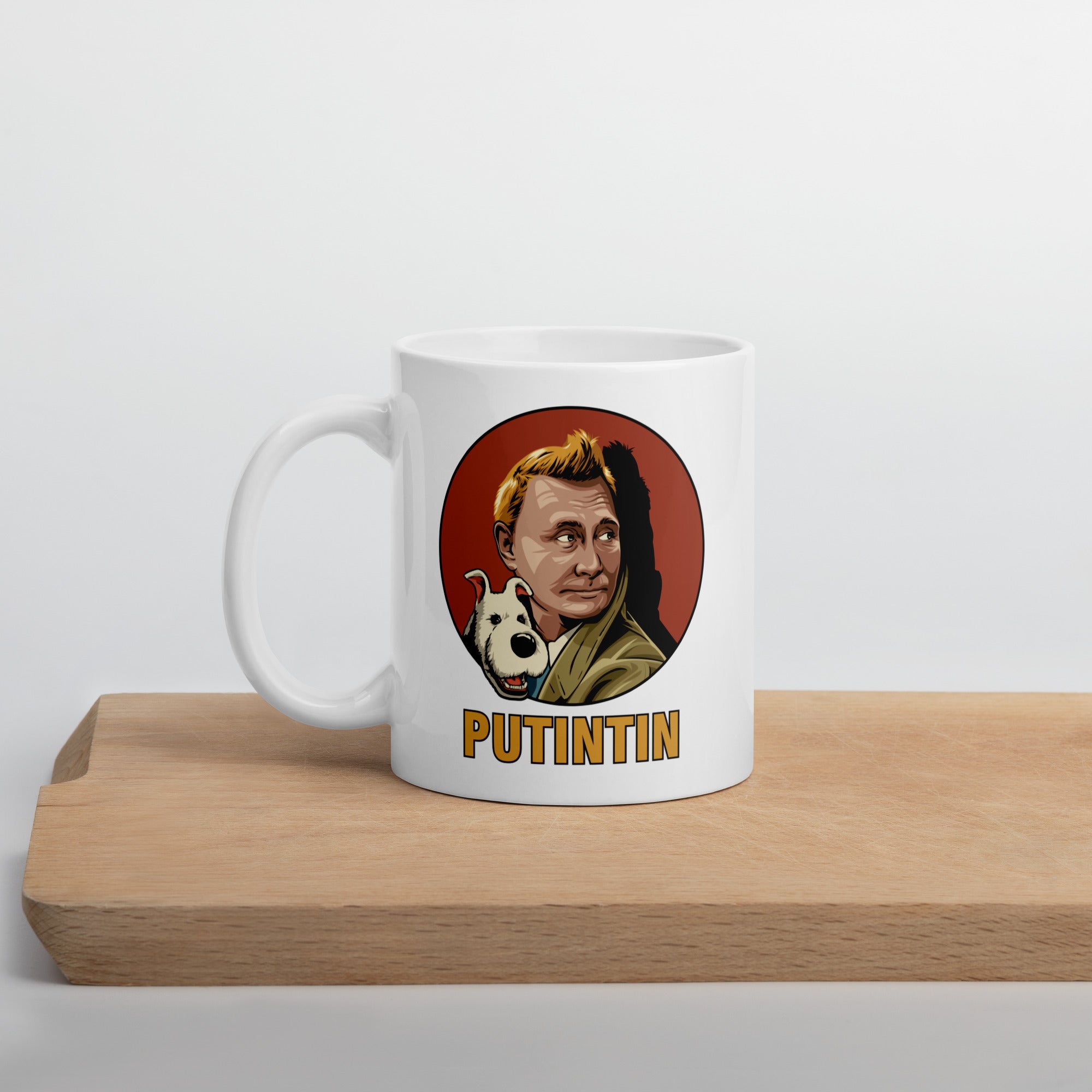 Mug Blanc Brillant Putintin