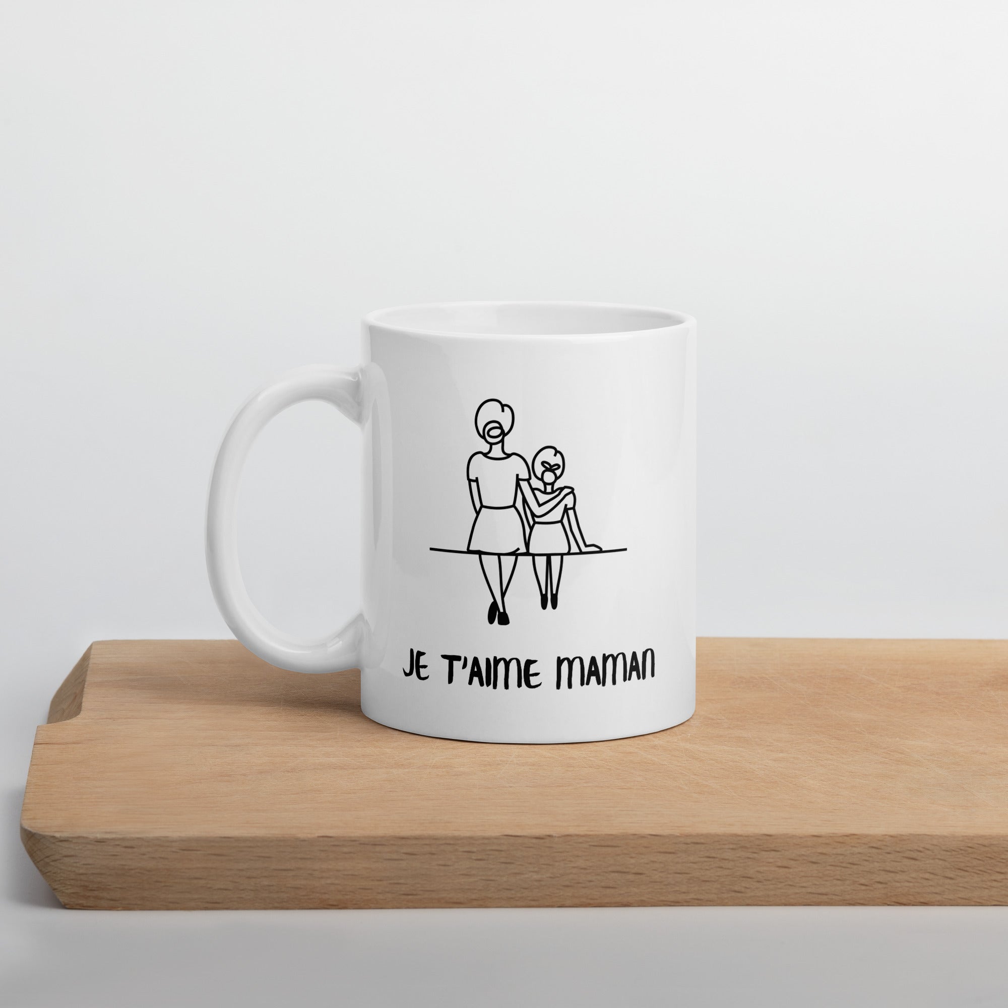 Mug Je T'aime Maman (petite fille)