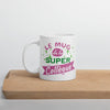 Mug Blanc Brillant La Super Collègue