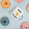 Mug Blanc Brillant Papa Au Rhum