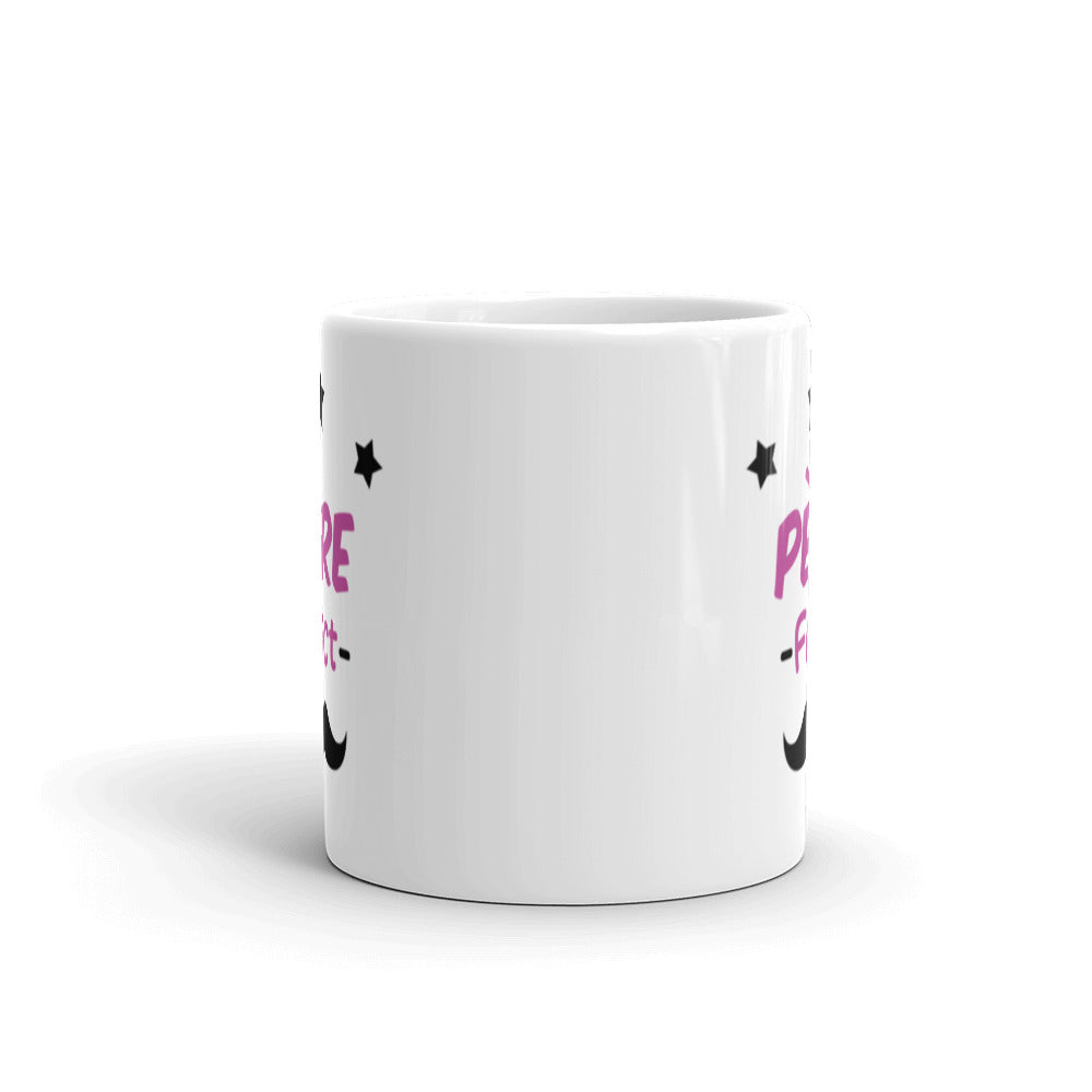 Mug Blanc Brillant Père -Fect-