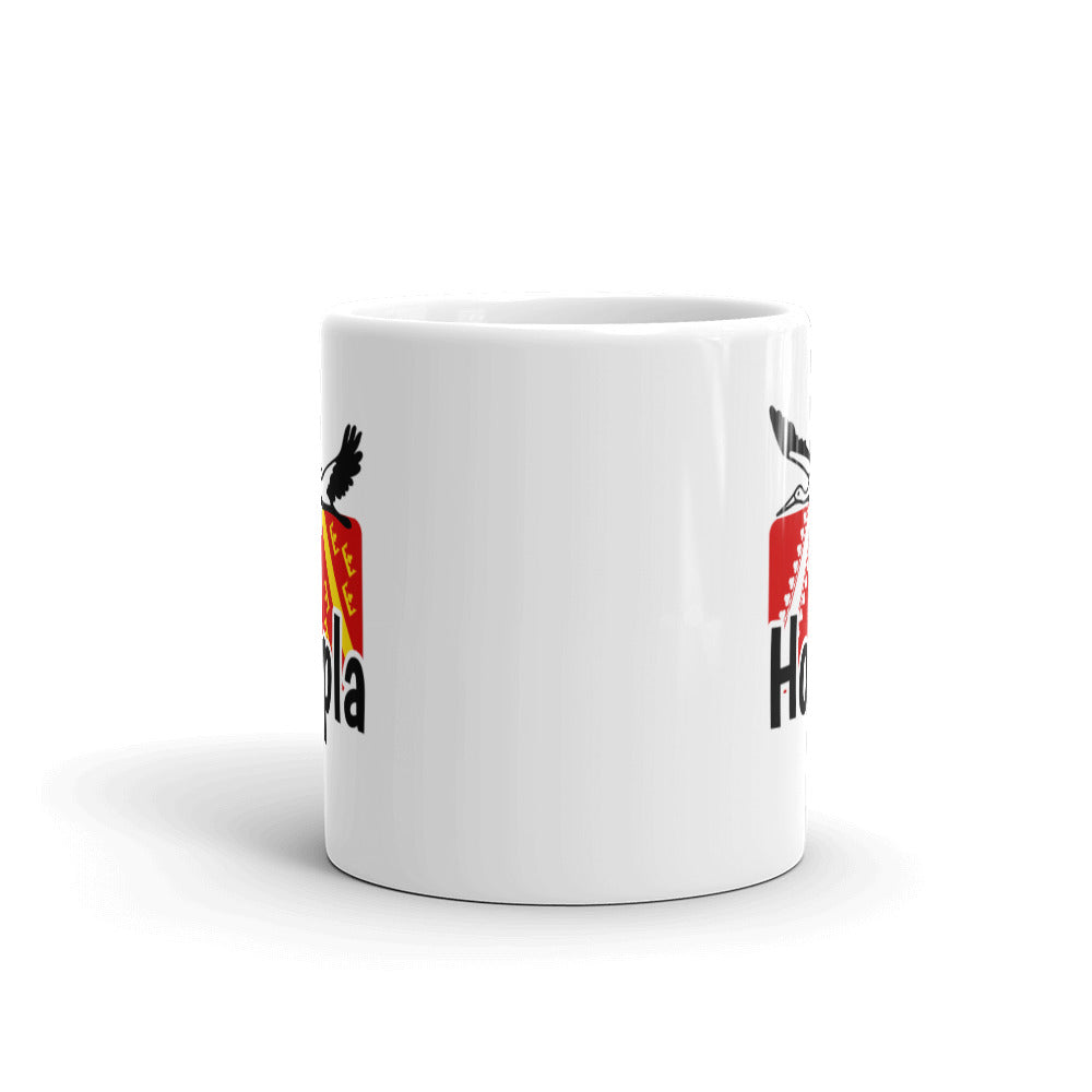 Mug Blanc Brillant Hopla (Alsace)