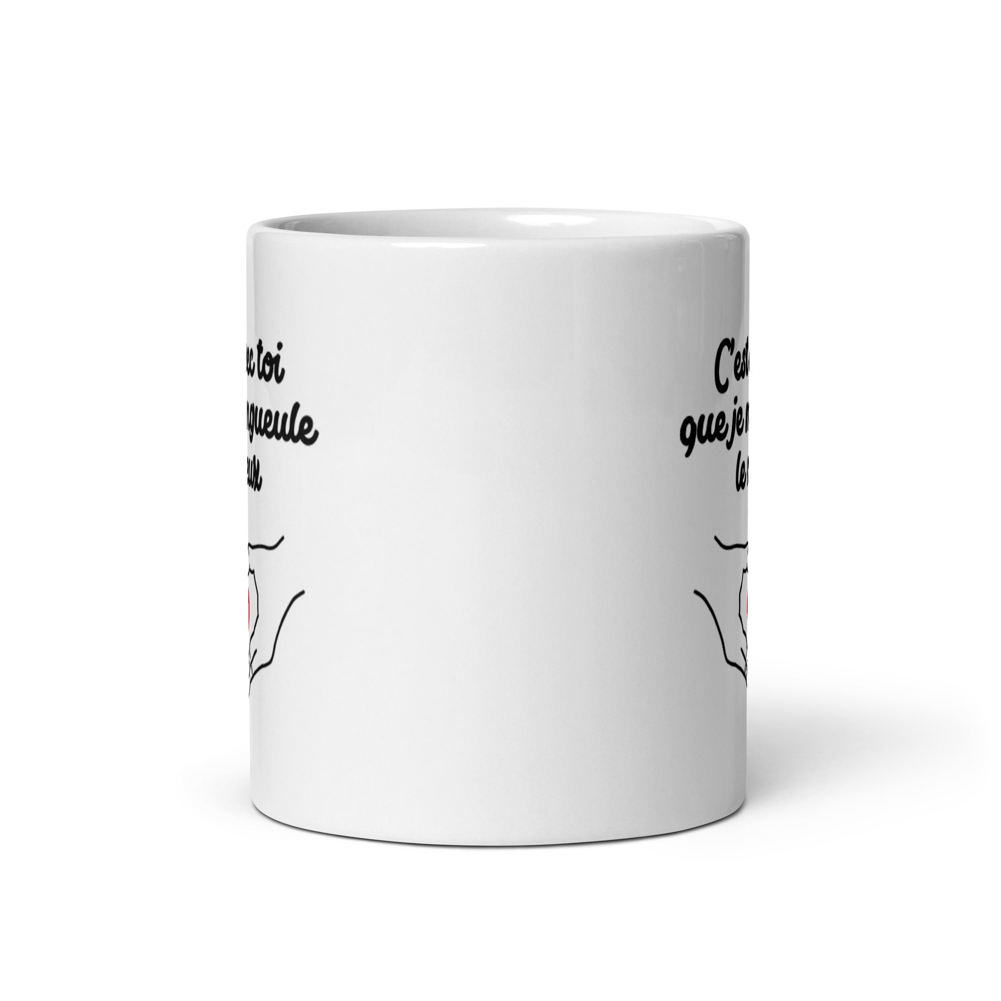 Mug C'est avec toi que je m'engueule le mieux