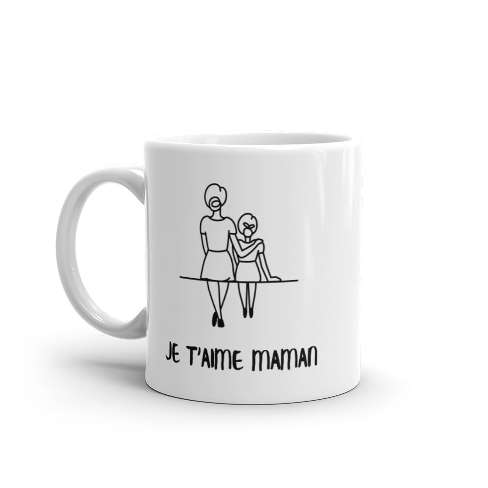 Mug Je T'aime Maman (petite fille)