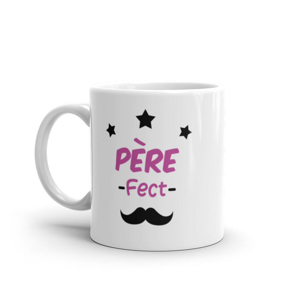 Mug Blanc Brillant Père -Fect-