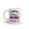 Mug Blanc Brillant Meilleure Collègue De Tous Les Temps