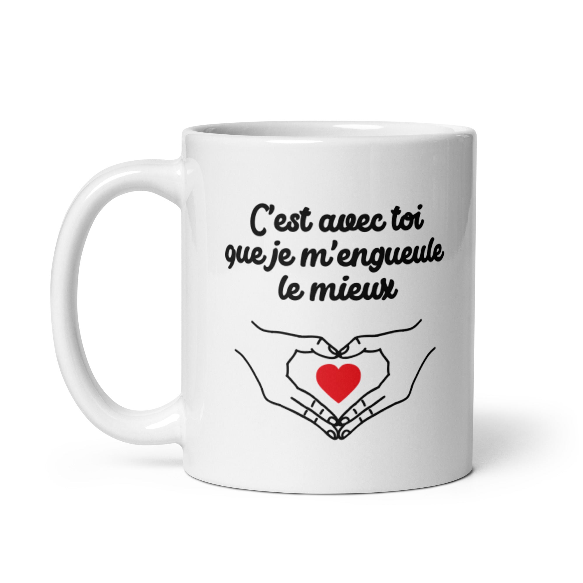 Mug C'est avec toi que je m'engueule le mieux