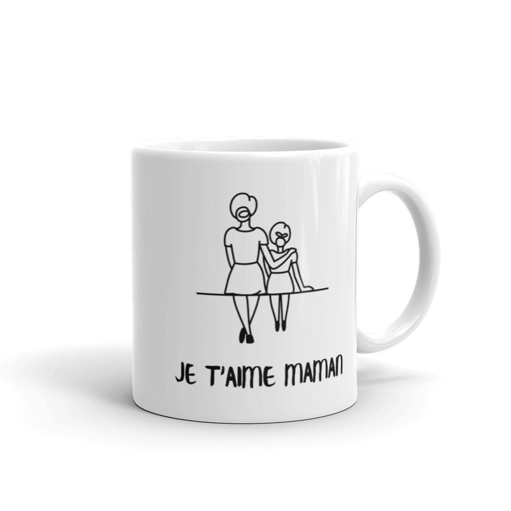 Mug Je T'aime Maman (petite fille)