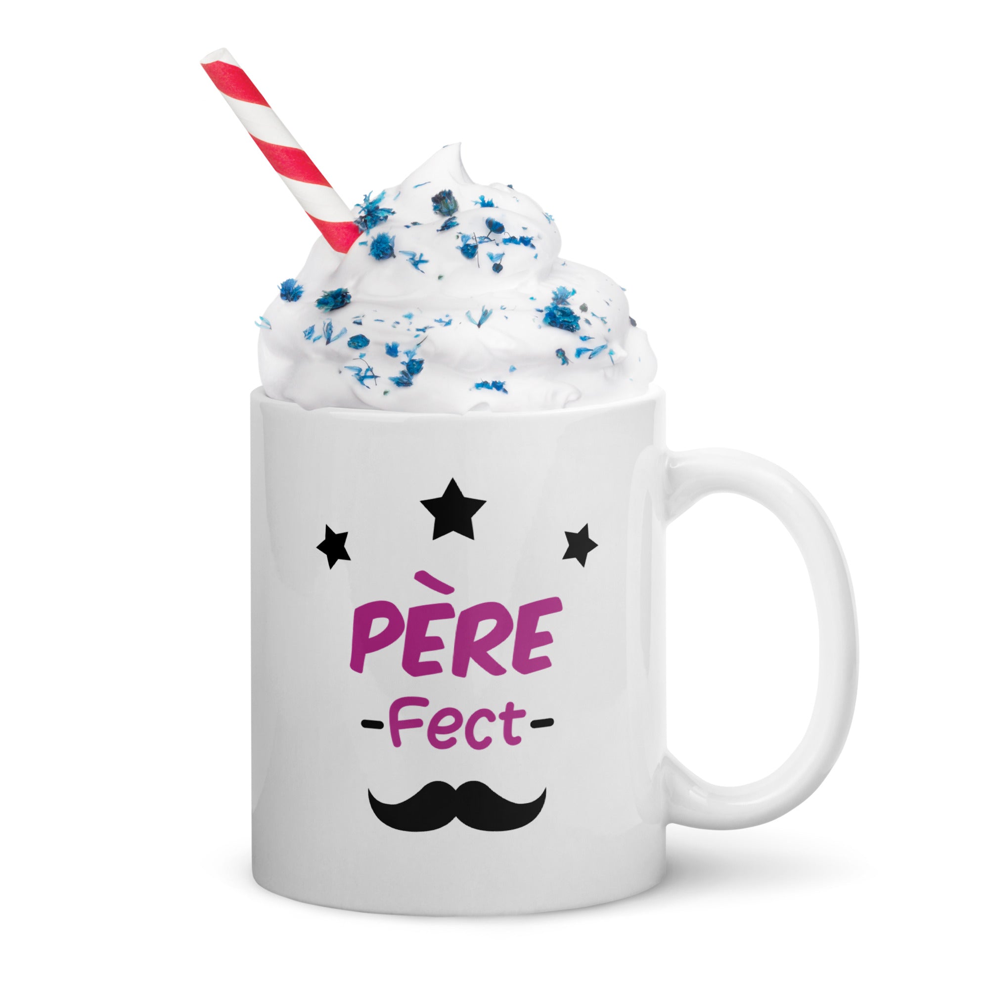 Mug Blanc Brillant Père -Fect-