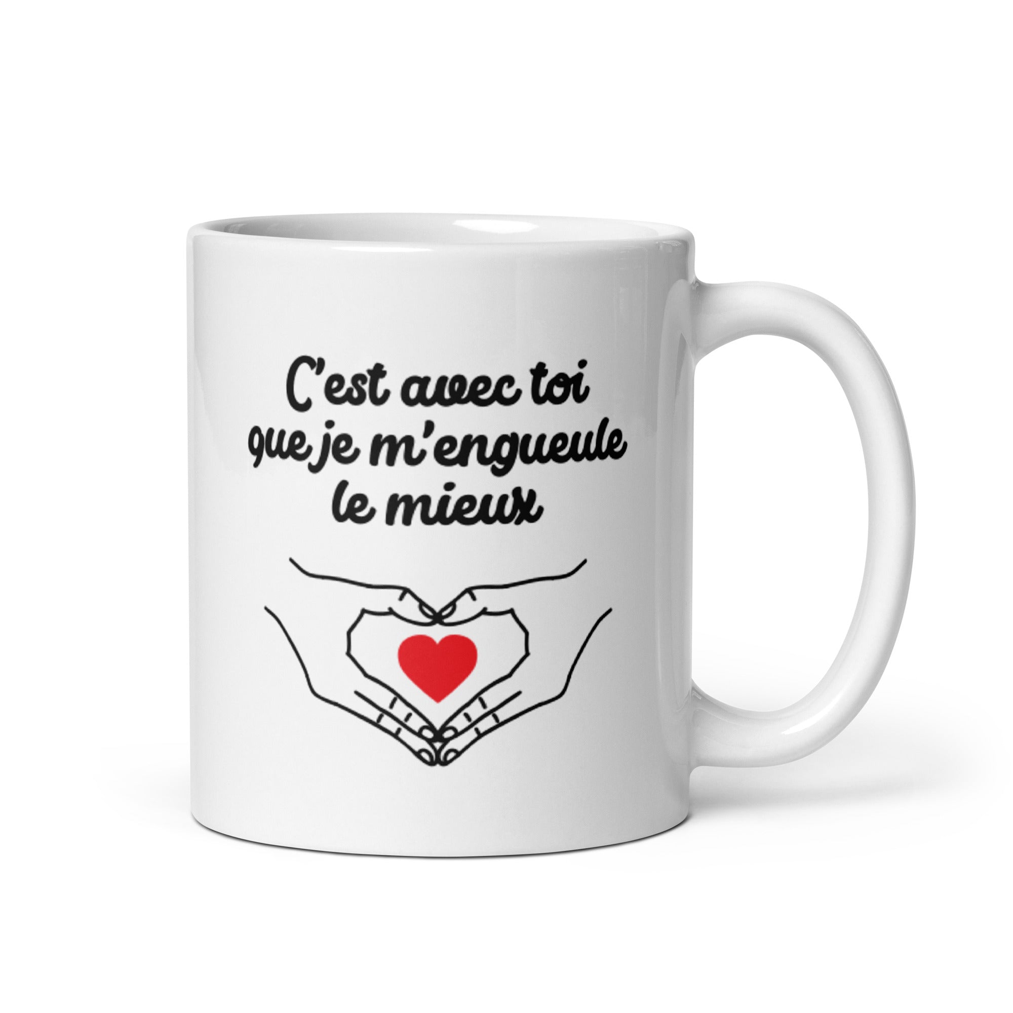 Mug C'est avec toi que je m'engueule le mieux