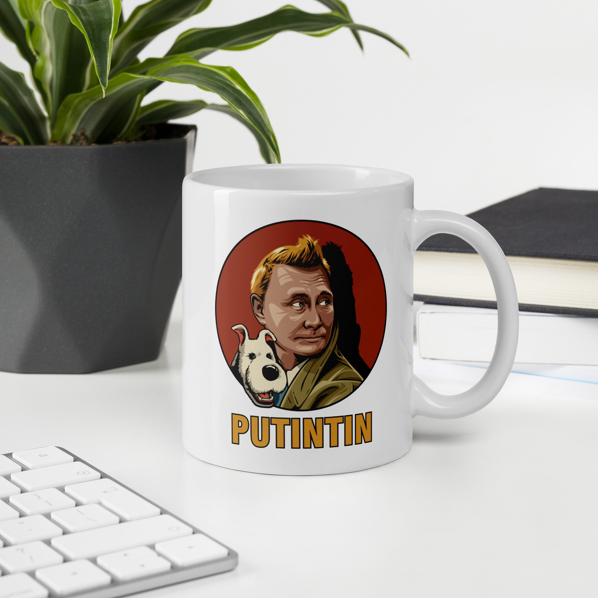 Mug Blanc Brillant Putintin