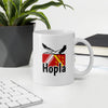 Mug Blanc Brillant Hopla (Alsace)