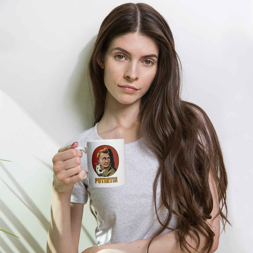 Mug Blanc Brillant Putintin